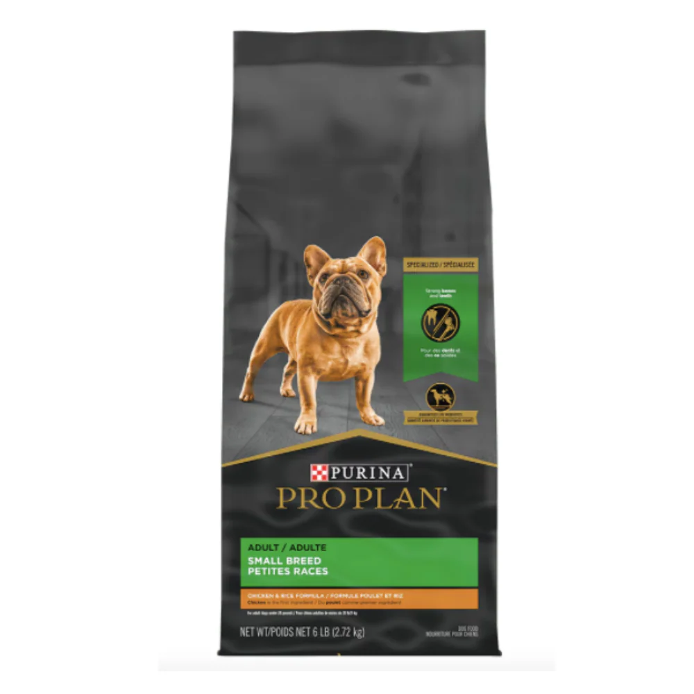 PROPLAN, Petites races, Adulte, Poulet et riz, Pour chien, 2.72 kg