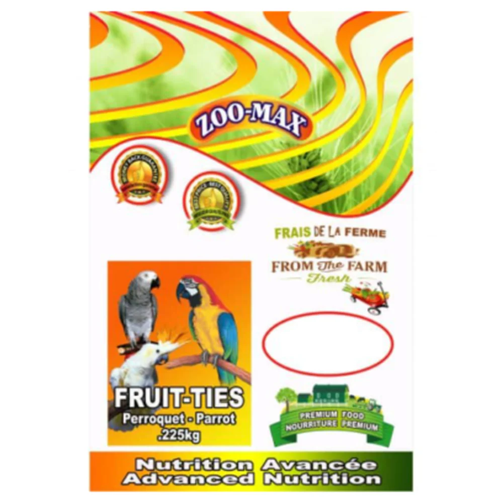 ZOO-MAX Fruit-ties nourriture premium pour perroquet